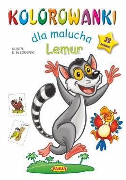 Lemur kolorowanki dla malucha
