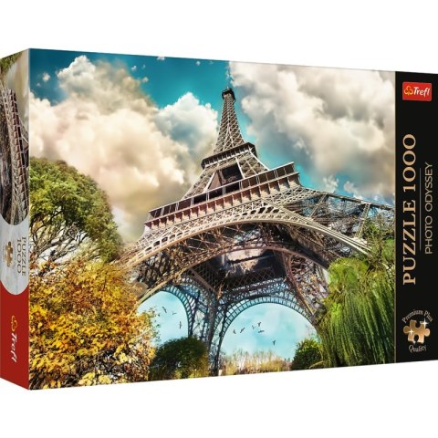 Puzzle 1000 Premium Plus Wieża Eiffel w Paryżu Francja 10815