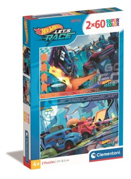 Puzzle 2 x 60 Super Kolor Hot Wheels 24816