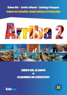 Arriba 2 podręcznik + ćwiczenia do nauki hiszpańskiego