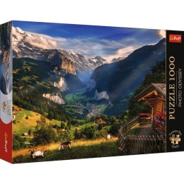 Puzzle 1000 Premium Plus Photo Odyssey Dolina Lauterbrunnen Szwajcaria 10821