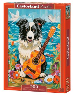 Puzzle 500 Collie Guitar and the Sea B-54008
