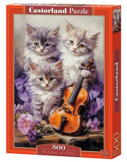 Puzzle 500 Musical Kittens B-53988