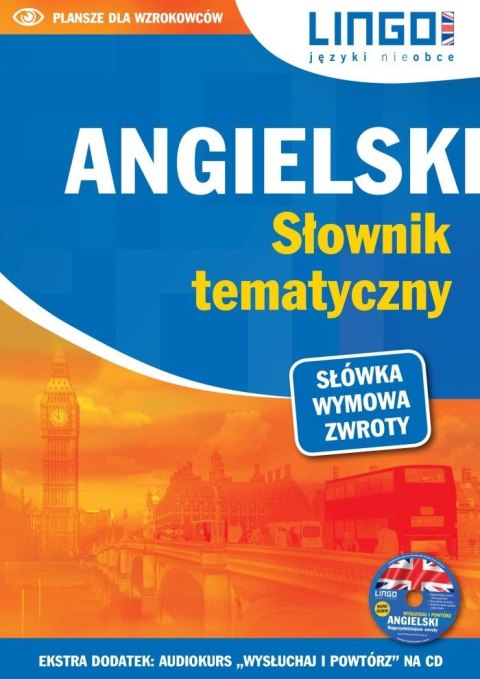 Angielski słownik tematyczny książka + CD