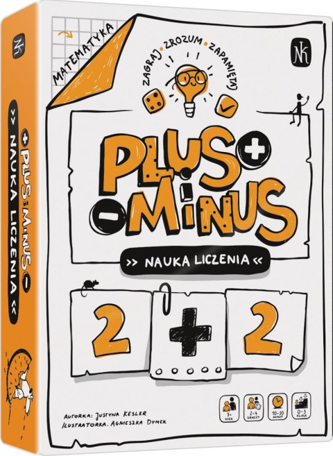 Gra PLUS i MINUS nauka liczenia