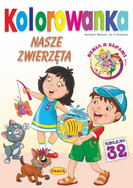 Nasze zwierzęta. Kolorowanka