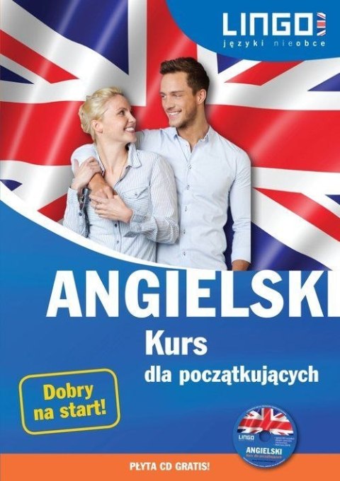 Angielski kurs dla początkujących książka + CD