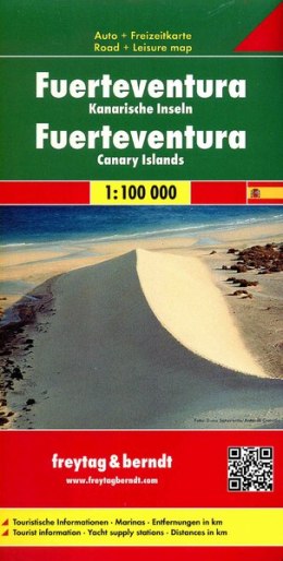 Fuerteventura mapa 1:100 000
