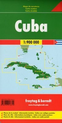 Kuba mapa 1:900 000