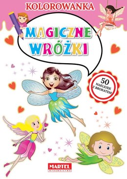 Magiczne wróżki. Kolorowanka