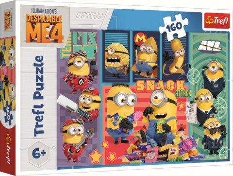 Puzzle 160 Minionkowa radość 15423