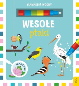 Wesołe ptaki. Flamaster wodny