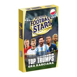 Gra Top Trumps World Football Stars Karty piłkarskie