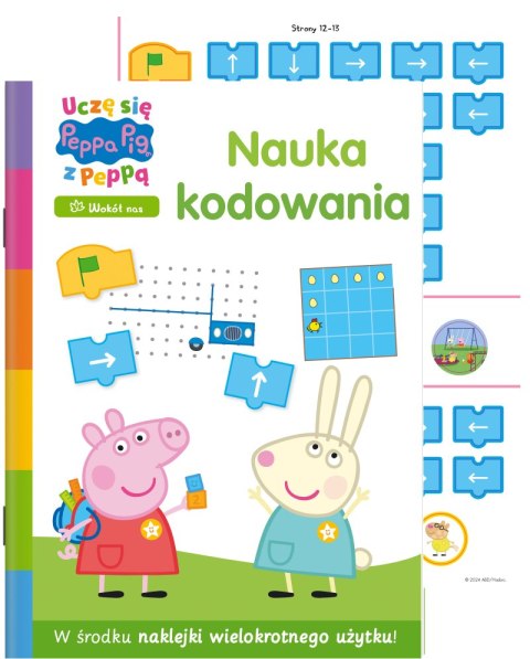 Nauka kodowania. Świnka Peppa. Uczę się z Peppą