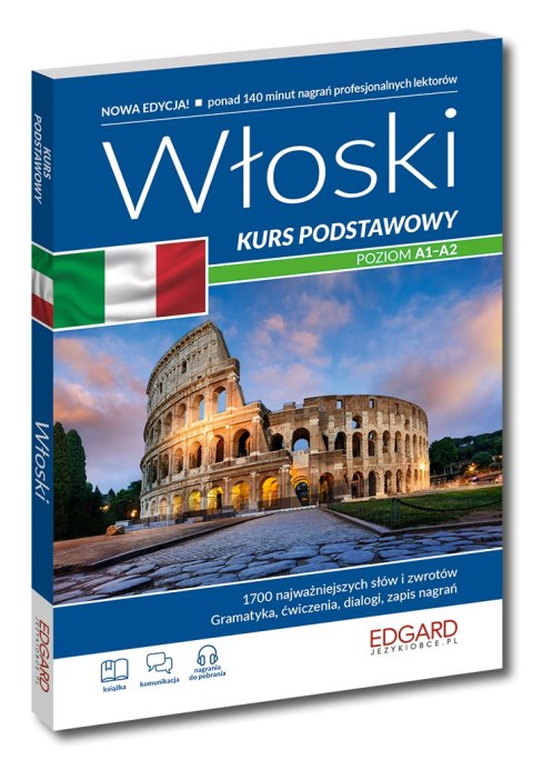 Włoski. Kurs podstawowy. Poziom A1-A2