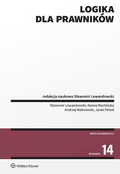Logika dla prawników wyd. 14