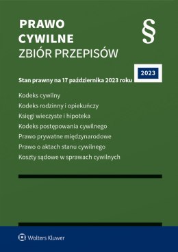 Prawo cywilne. Zbiór przepisów 2023