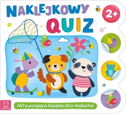 Aktywizująca książeczka malucha. Naklejkowy quiz. 2+