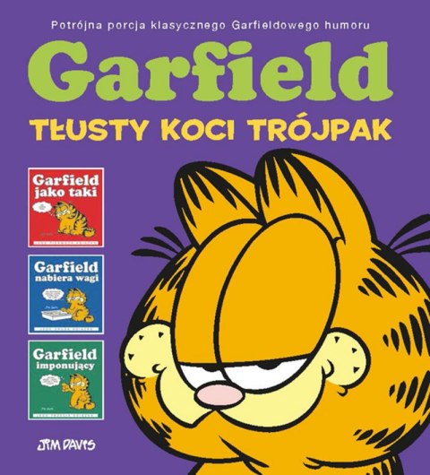 Garfield. Tłusty koci trójpak. Tom 1 wyd. 2022