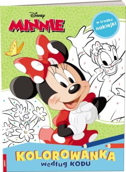 Minnie Kolorowanka według kodu KKO-9105