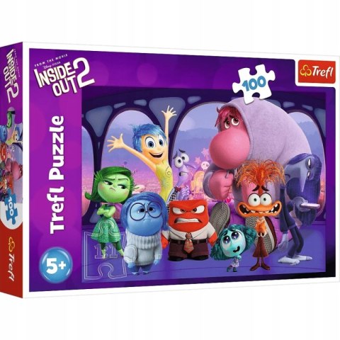 Puzzle 100 W głowie się nie mieści Disney Inside Out 2 16477