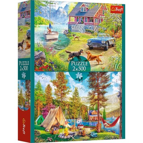 Puzzle 2x500 Letni relaks MGL 37497