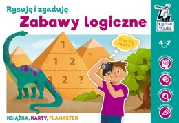 Zabawy logiczne. Rysuję i zgaduję. Kapitan Nauka wyd. 2