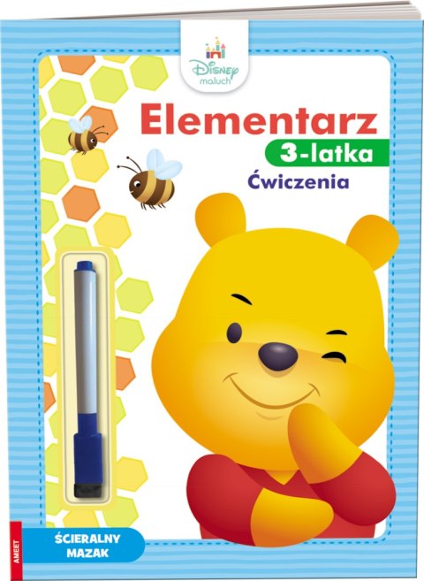 Disney Maluch Elementarz 3-latka ćwiczenia MCS-9201S1