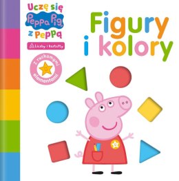 Figury i kolory. Świnka Peppa. Uczę się z Peppą