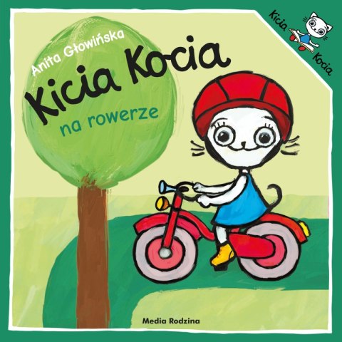 Kicia Kocia na rowerze. Kicia Kocia