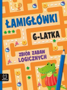 Zbiór zabaw logicznych. Łamigłówki 6-latka