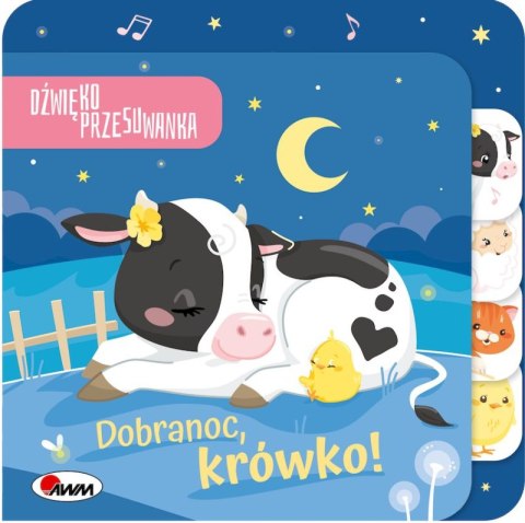 Dobranoc krówko. Dźwiękoprzesuwanka