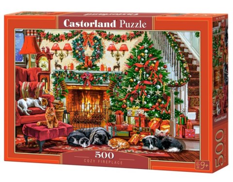 Puzzle 500 Cozy Fireplace B-54060