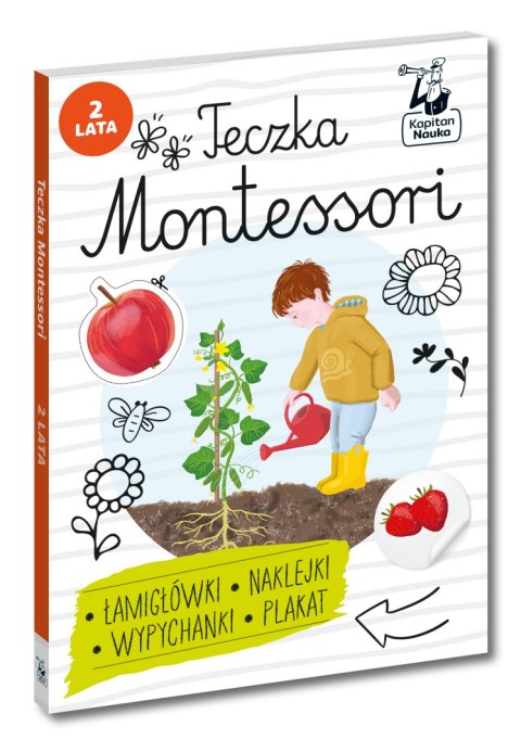 Teczka Montessori. 2 lata. Kapitan Nauka. Montessori