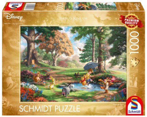 Puzzle 1000 PQ T. Kinkade Kubuś Puchatek 109995