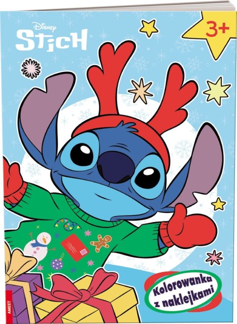 Disney Stich kolorowanka z naklejkami NA-9137