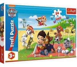 Puzzle 24 maxi Zabawa na kocu Viacom PAW Patrol 14346