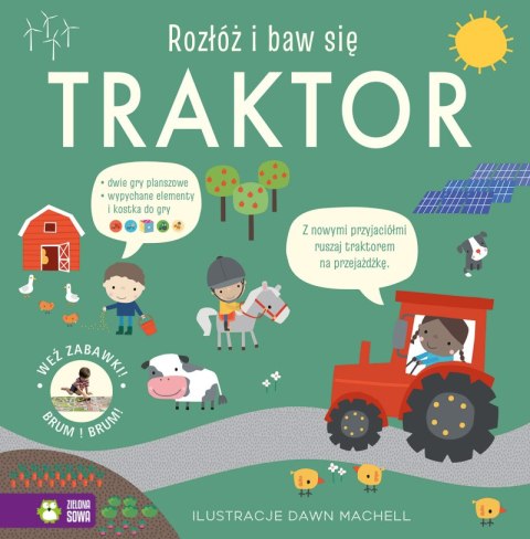 Traktor. Rozłóż i baw się