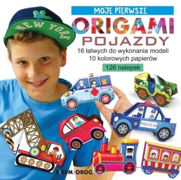 Pojazdy. Moje pierwsze origami