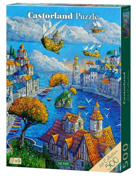 Puzzle 500 Art Collection The Port B-53889