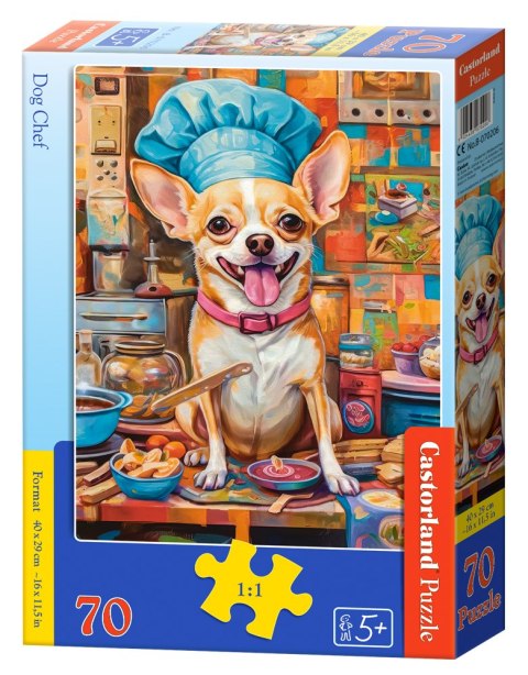 Puzzle 70 Dog Chef B-070206