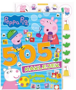 Zadania świnki Peppy. Świnka Peppa. 505 naklejek