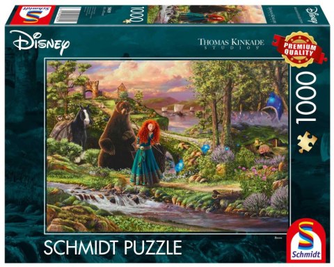 Puzzle PQ 1000 T.Kinkade Merida waleczna 112965