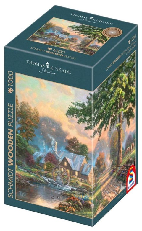 Puzzle PQ 1000 T. Kinkade W starym młynie 112966