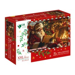 Puzzle drewniane Christmas Santa Claus