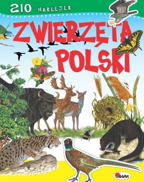 Zwierzęta polski (210 naklejek)