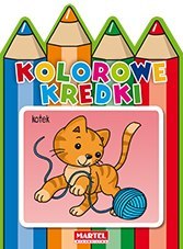 Kotek kolorowe kredki