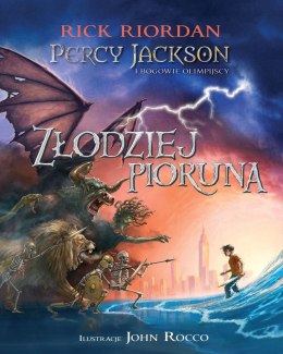 Złodziej pioruna Percy Jackson i bogowie olimpijscy edycja ilustrowana